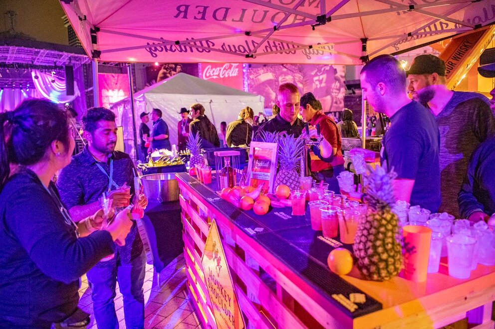 Image of a New Orleans reception by 1718 Events