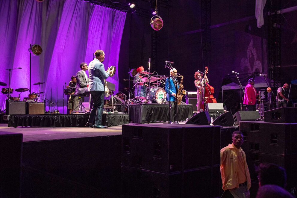 Band Image of a New Orleans event by 1718 Events