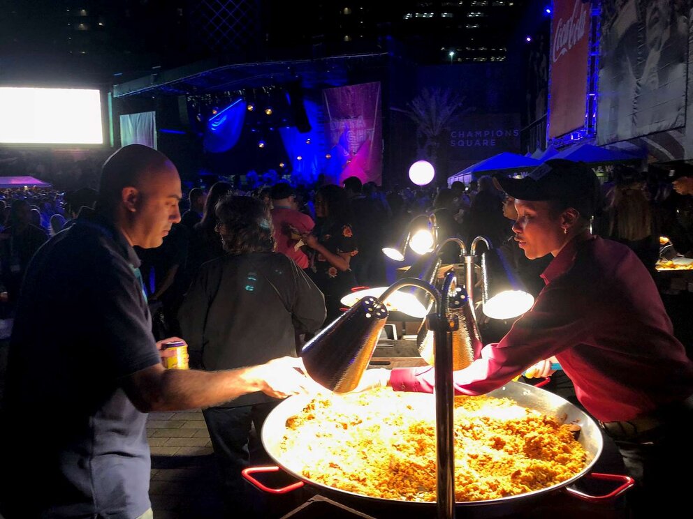 Image of a New Orleans catering by 1718 Events